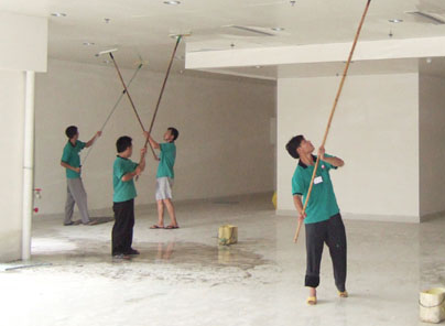 關于開荒清潔使用小技巧